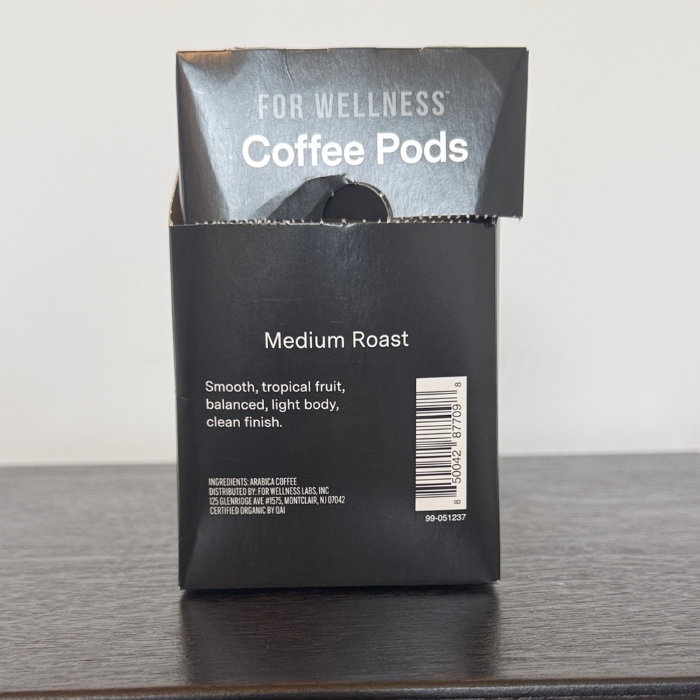 For Wellness Medium Roast Coffee Pods